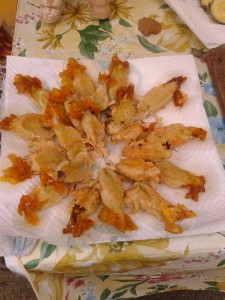 Fried Squash Blossoms