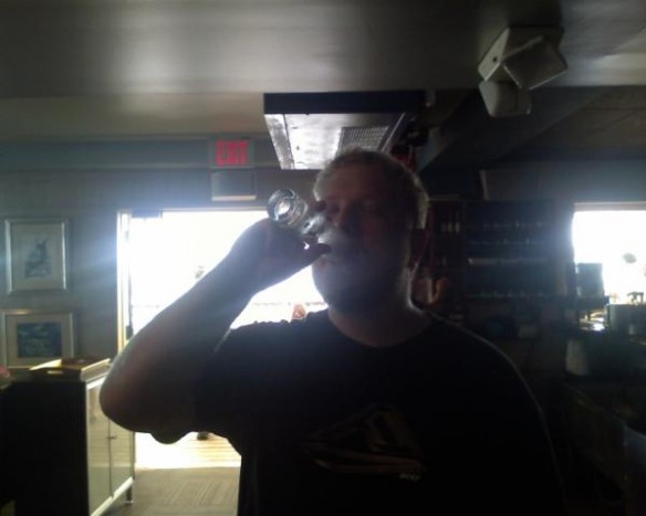 Nate Finishing Off A Bellini Nate Finishing Off A Bellini